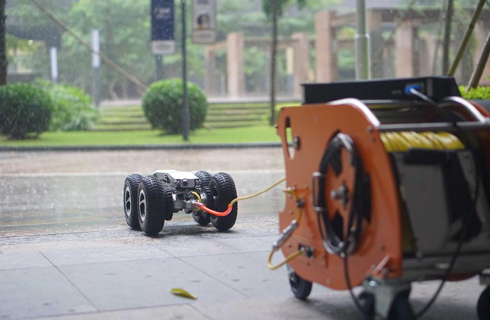 285飞花村管道检测机器人